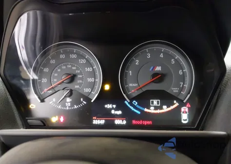 2017 BMW M2 z USA, uszkodzony, nr VIN WBS1H9C33HV888113